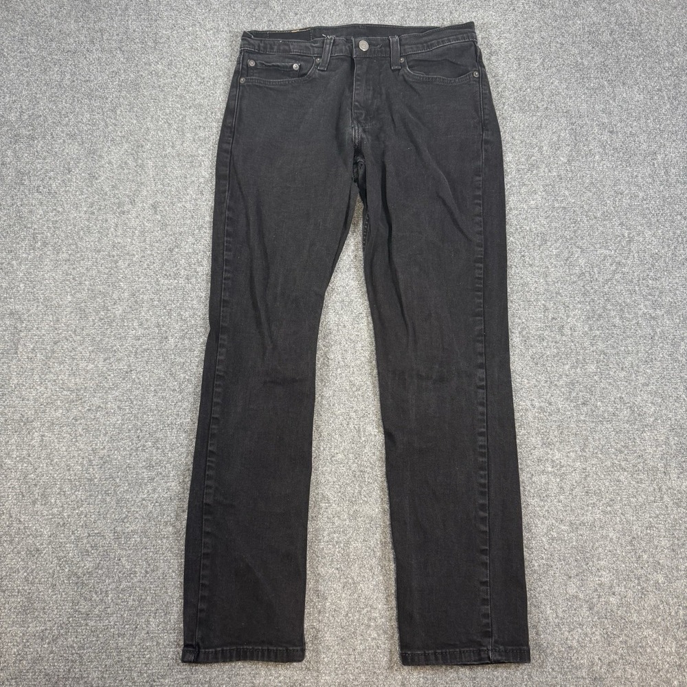 Levi's Jeans‎ Mens 32x32 (Fits 30x29) Black 511 Slim Fit Denim Stretch